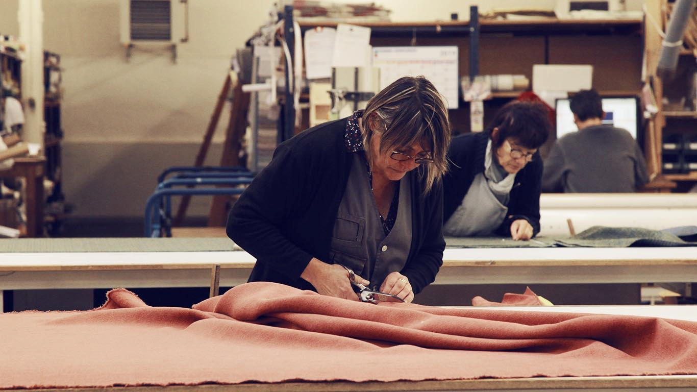 Travail du tissu - Calipsea